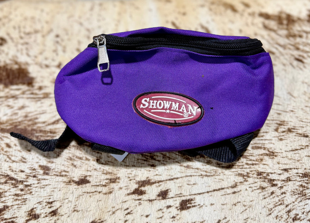 Used Showman Nylon Saddle Pouch – Spotted M Tack