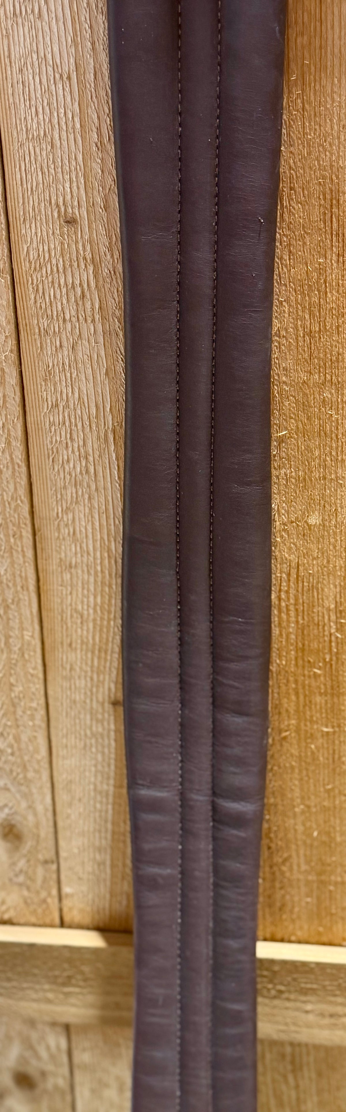 Nunn Finer 48” English Girth – Dark Brown Double Elastic