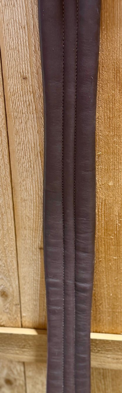 Nunn Finer 48” English Girth – Dark Brown Double Elastic