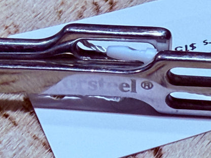 Korsteel English Long Neck Ball Spurs – Stainless Steel