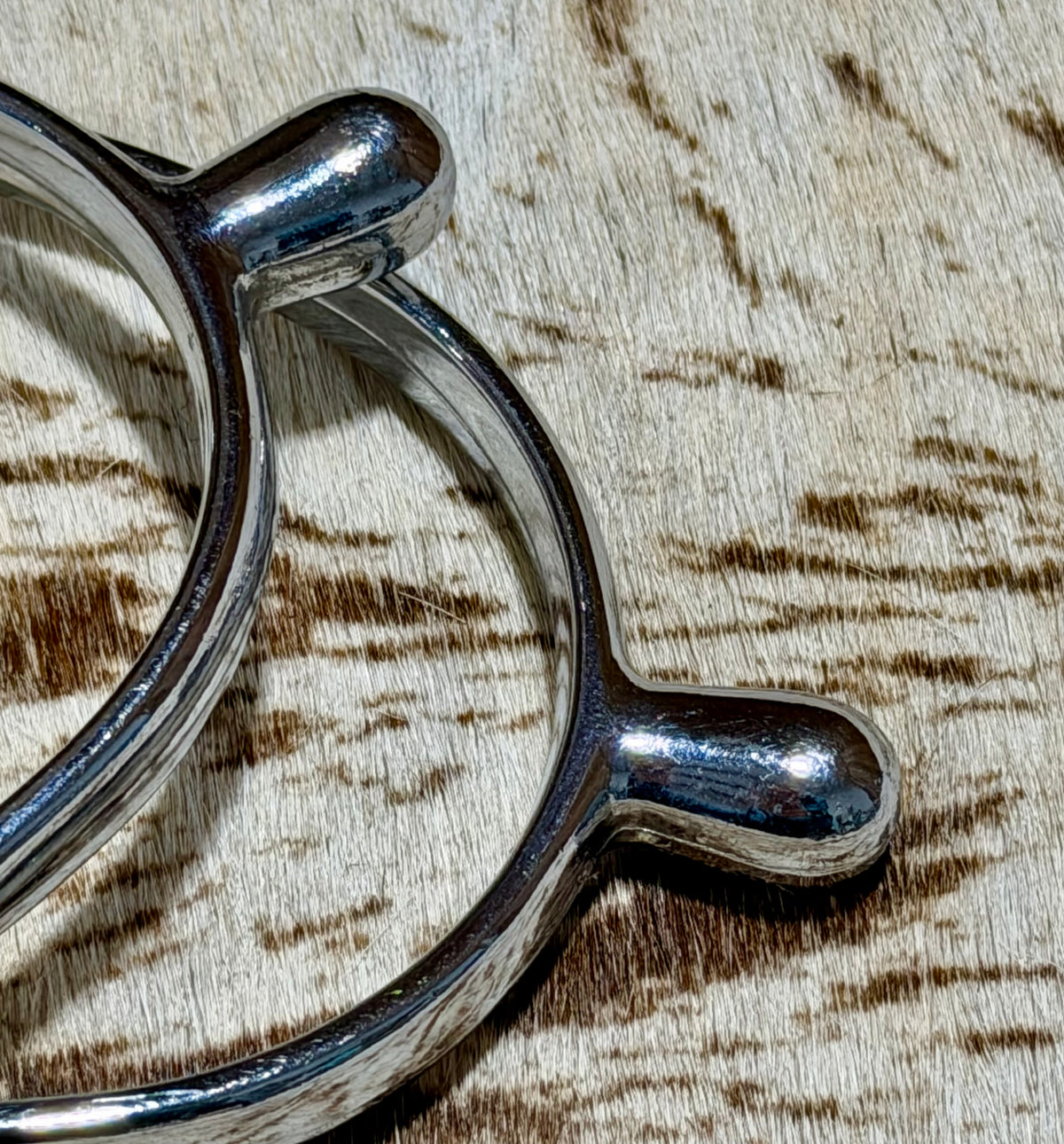 Short English Ball Spurs – Stainless Steel