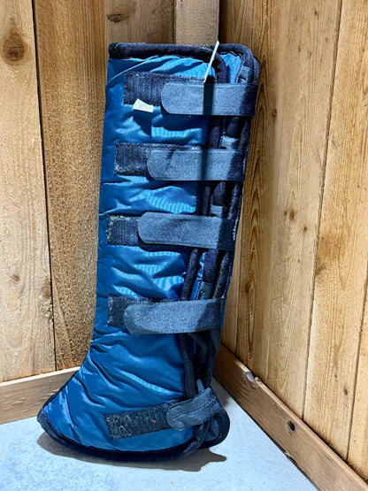 Toklat 18” Quilted Shipping Boots • Navy & Black