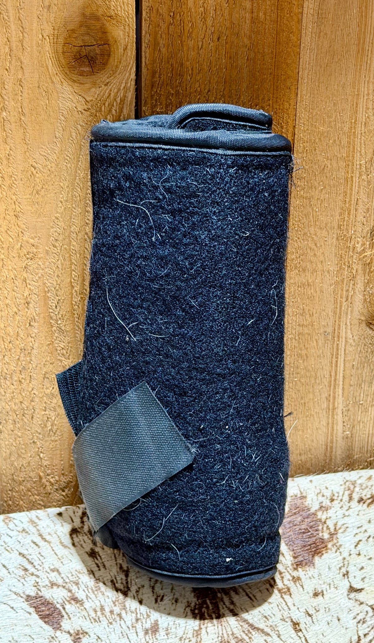 Used Small Black Front Sport Boots – Black