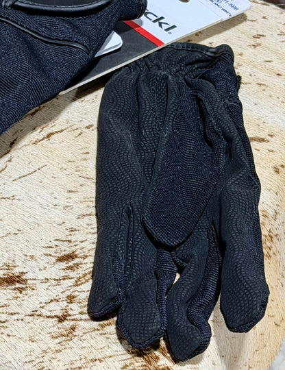 NIP Roeckl Sports Milano Winter Ladies Riding Gloves • Black • Size 8.5