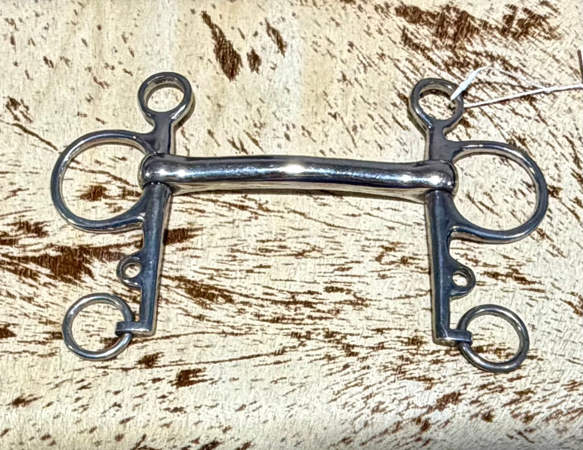 Wide Mouth Mullen Polo Pelham Bit • 5”
