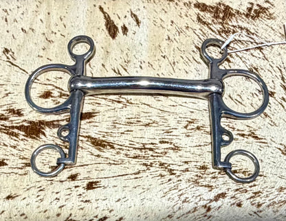 Wide Mouth Mullen Polo Pelham Bit • 5”