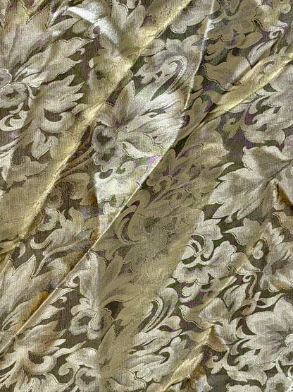 Used Gold Paisley Wild Rag – Approx. 21” x 21”