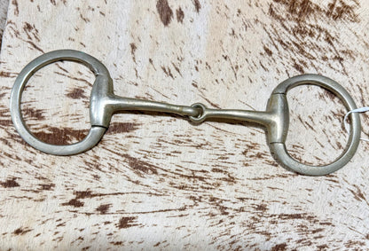 Used Nickel Single Joint Eggbutt Snaffle • 5”
