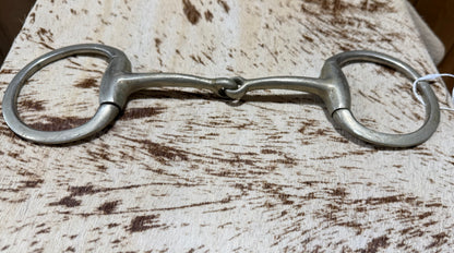 Used Nickel Single Joint Eggbutt Snaffle • 5”