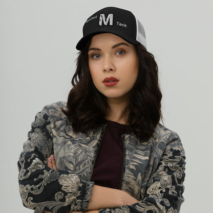 Spotted M Tack Embroidered Logo Trucker Hat