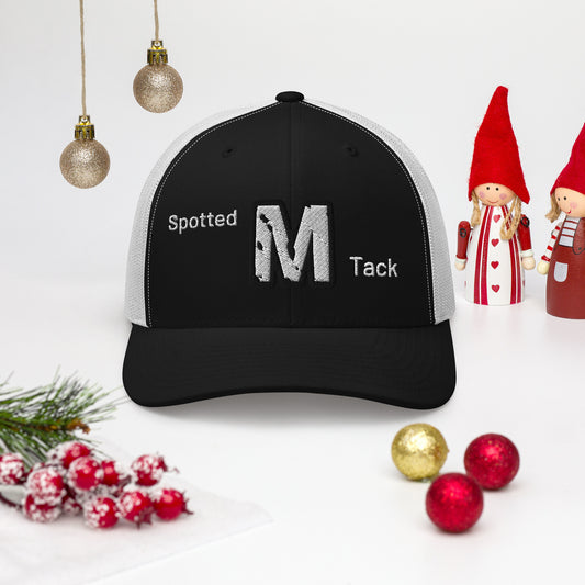 Spotted M Tack Embroidered Logo Trucker Hat