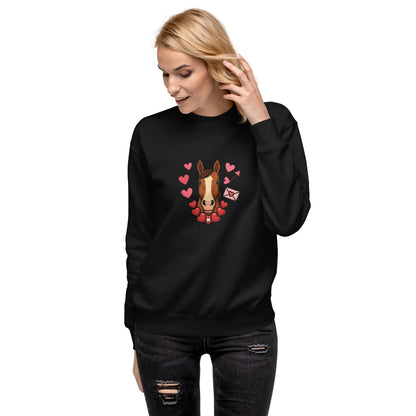 BE MINE "Loper" Valentine's Crewneck Sweatshirt