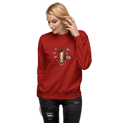 BE MINE "Loper" Valentine's Crewneck Sweatshirt