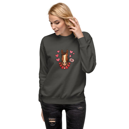 BE MINE "Loper" Valentine's Crewneck Sweatshirt
